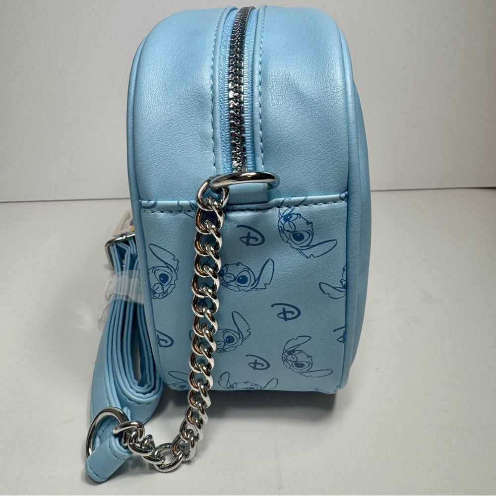 NWT. Primark Disney’s Stitch Camera crossbody Bags Light blue camera bag - Picture 4 of 12